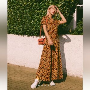 Anthropologie Vianne Maxi Shirtdress